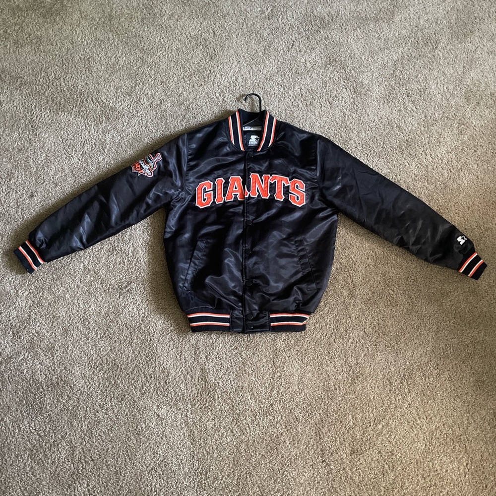 SF giants starter jacket size S
